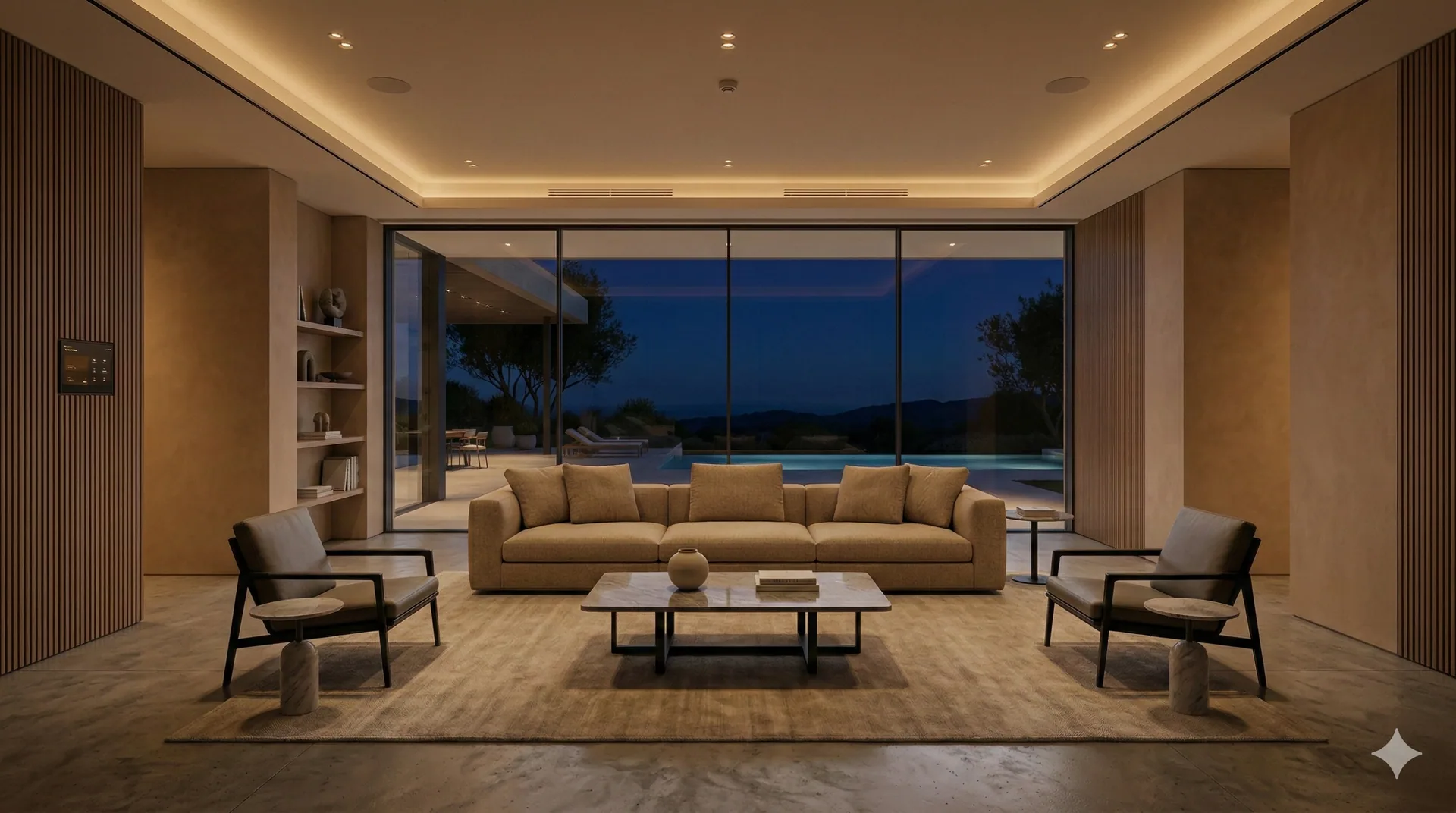 Premium smart home interior